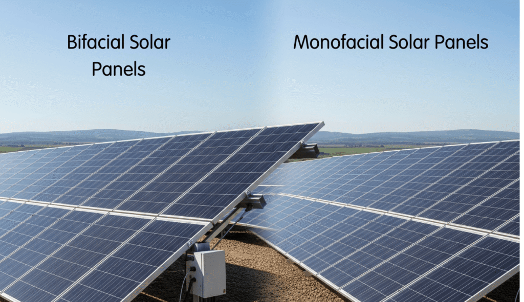 bifacial vs monofacial solar panels