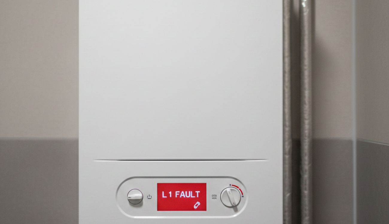 ideal boiler showing L1 error code